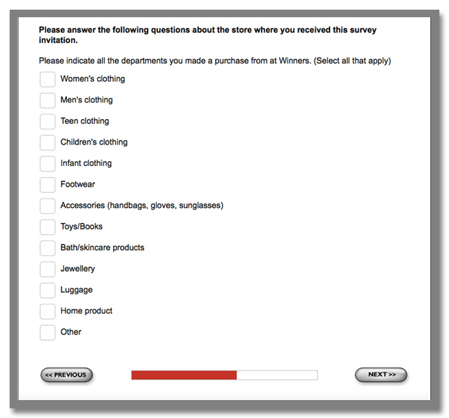 カナダ初のディスカウントデパートWINNERSのアンケート調査のキャンペーン_12枚目