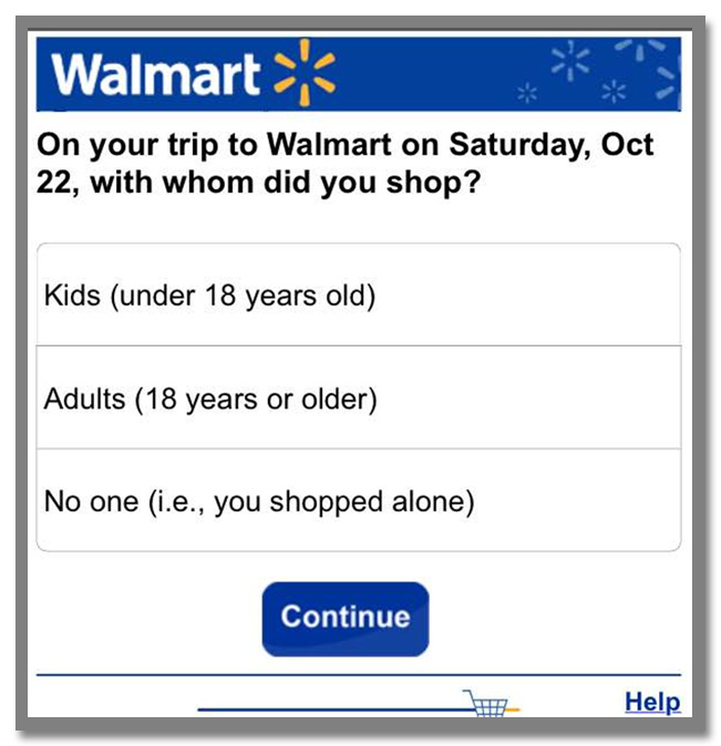 世界最大のスーパーマーケットチェーン"Walmart(ウォルマート)"のギフトカードが当たるアンケート調査キャンペーン_40枚目