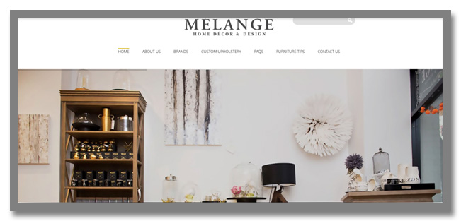 カナダの小さな輸入インテリア雑貨屋”MELANGE HOME DECOR & DESIGN”の販売促進キャンペーン_1枚目